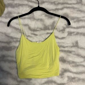 Garage yellow tank top